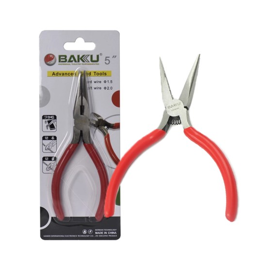 Ferramenta de Abertura de Alicate Plano Manual com Ponta De Agulha Baku BK-071 Ferramenta de Abertura de Alicate Plano Manual com Ponta De Agulha Baku BK-071